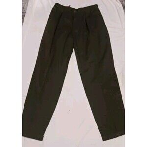 Vintage Bugle Boy New Old Stock Army Green Pleated Slacks Mens 36x32